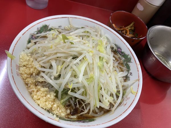 「麺半分豚1枚」@ラーメン二郎 越谷店の写真