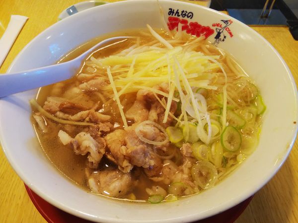 「【限定】酸味の効いた生姜ラーメン」@テンホウ 松本渚店の写真