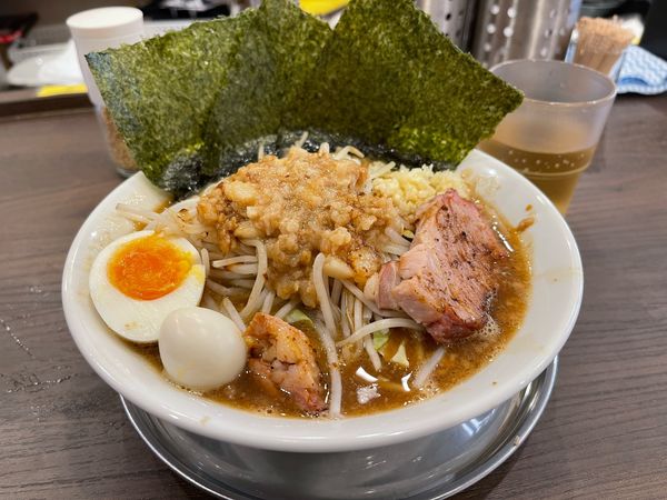 「豚輝ラーメン+のりマシ3まい」@ラーメン 豚輝の写真