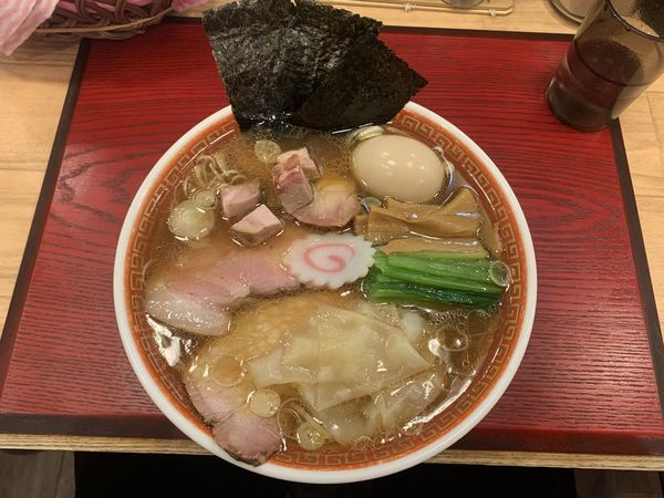 「特製中華そば ¥1200 大盛り ¥150」@麺創庵 砂田の写真