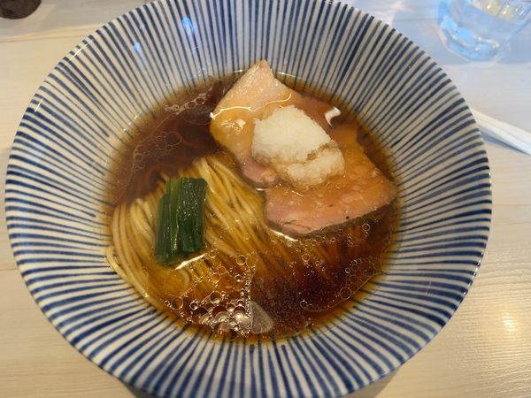 「豚と鶏の中華そば750円」@タナカ ロボの写真