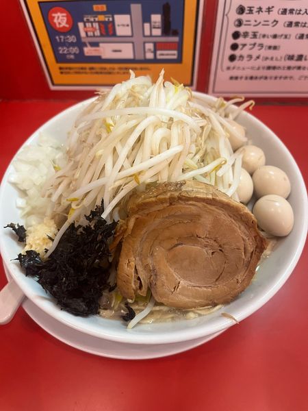 「塩ラーメン400g(850円)+うずら5個(100円)」@自家製麺 ダイサンの写真