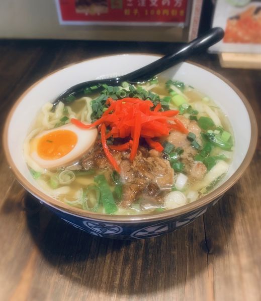 「沖縄そば（￥750）」@ホロトン 東中野駅前店の写真