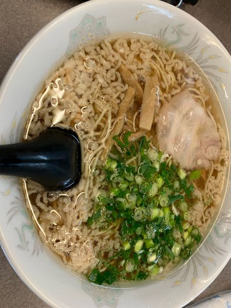 「半ちゃん醤油ラーメン580円」@中華料理 一貫楼の写真