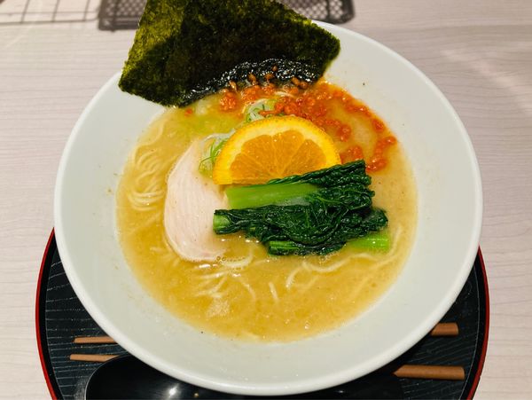 「【限定】真鯛の白湯らーめん」@仙臺らーめん 味噌 三礎の写真