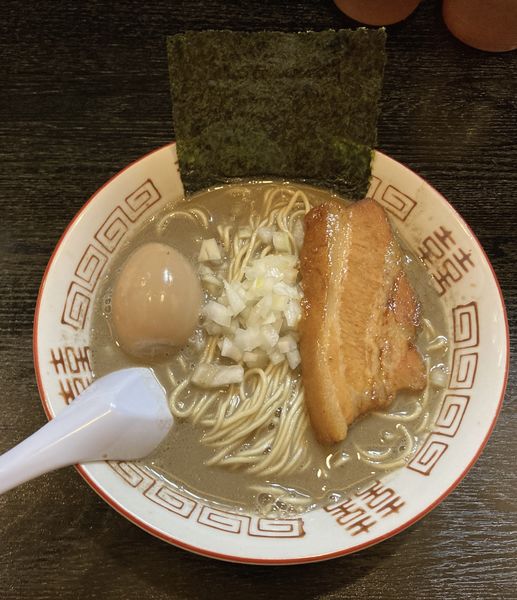 「限定・濃厚煮干しソバ＋味玉＋和え玉」@中華ソバ 伊吹の写真