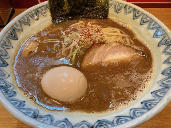 「蕪村そば＋味玉」@麺屋蕪村の写真