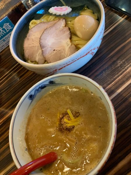 「特製つけ麺赤」@中華そば 螢の写真