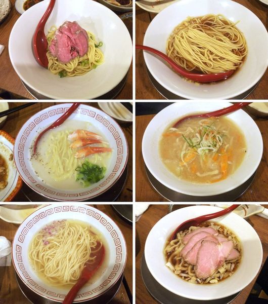 「牛まぜそば・牛清湯・蟹白湯・豚清湯味噌・ノンオイル塩煮干など」@立ち呑み居酒屋 金町製麺の写真