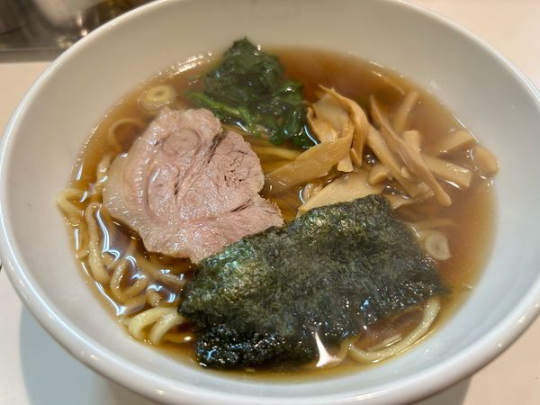 「朝らぁめん590円」@らぁめん ほりうち 新橋店の写真