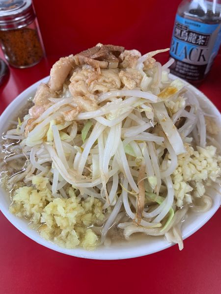 「小豚ラーメン」@ラーメン二郎 大宮公園駅前店の写真