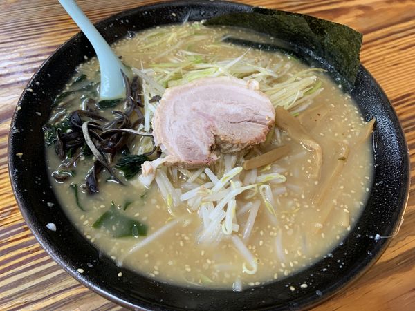 「ネギ味噌ラーメン」@ラーメンショップ 東大室店の写真