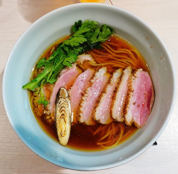 「【12/30限定】鴨蕎麦＋鴨チャーシュー＋生ビール」@柳麺 呉田-goden-の写真