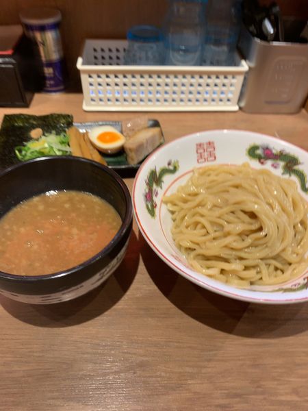 「濃厚魚介豚骨つけ麺(並 880円)」@エビ豚骨拉麺 春樹 代々木店の写真