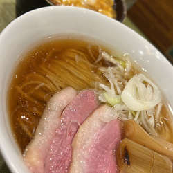 鴨らーめん+小親子丼