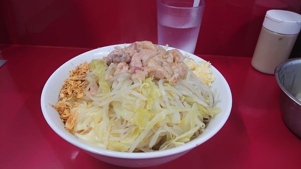 「塩汁無し/チーズ」@ラーメン二郎 越谷店の写真