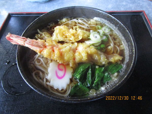 「天ぷら蕎麦 800円」@信州の写真