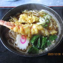 天ぷら蕎麦 800円