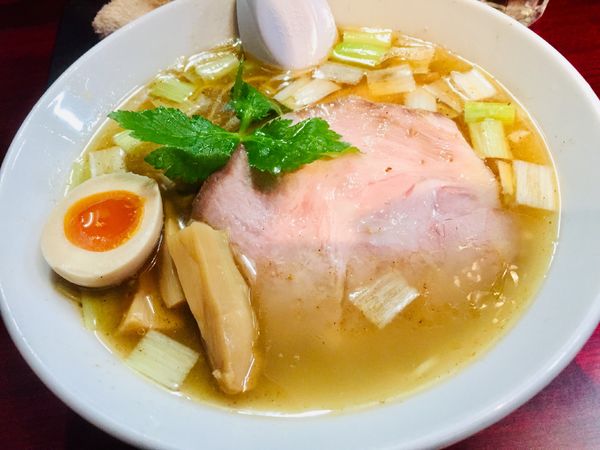 「こく塩【870円】」@鶏こく中華 すず喜の写真