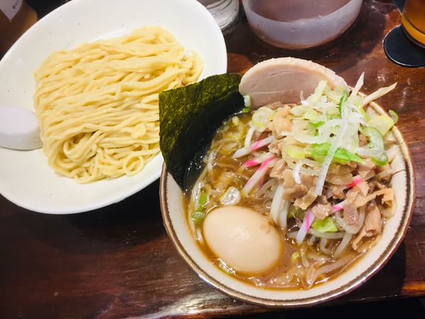 「味玉野菜清湯つけ麺(中)【1170円】」@つけ麺 紅葉の写真