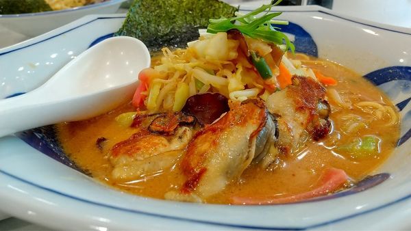 「#かきちゃんぽん #5個入り」@長崎ちゃんぽん リンガーハット イトーヨーカドー大森店の写真