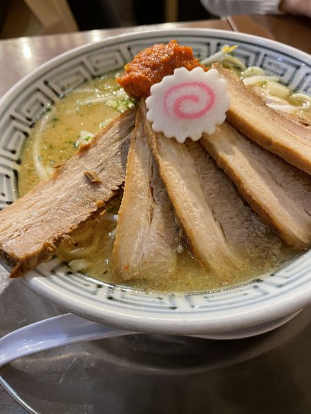 「辛味噌チャーシュー麺」@ちゃーしゅうや武蔵 イオンモール日の出店の写真