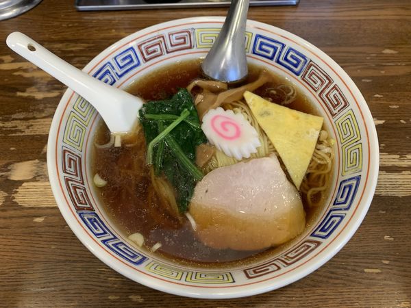 「中華そば 700円」@中華そば 萬福の写真
