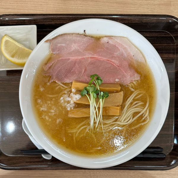 「鶏白湯ラーメン〈あごだし味〉」@RAMEN SAKABA いろとりどりの写真