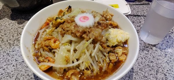 「【限定】二郎系海鮮ちゃんぽん」@ラーメン宮郎の写真