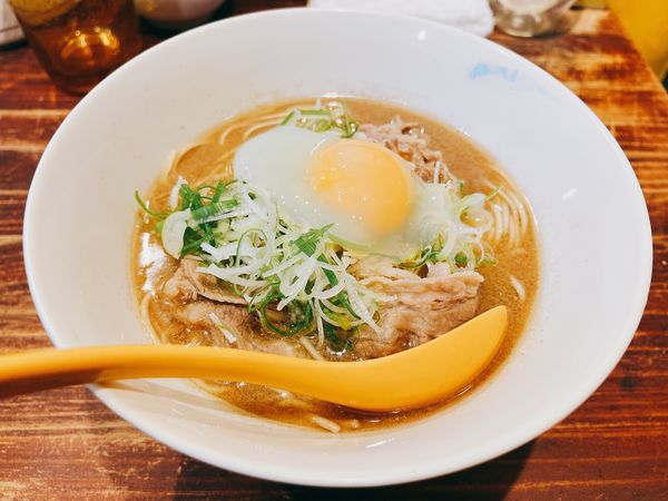 「年越し肉吸いラーメン」@ビーフラーメン&つけ麺 シゲジンの写真