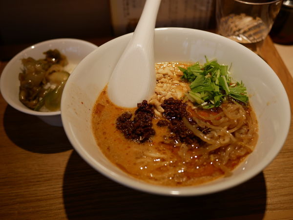 「担々麺P 辛さ増し」@担々麺 かんだ橋の写真