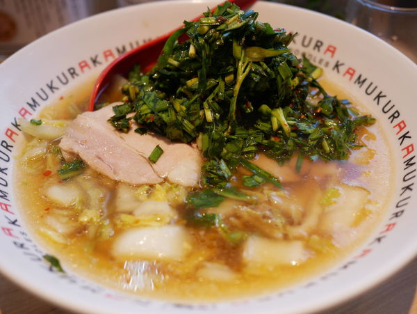 「おいしいラーメン 麺硬め」@どうとんぼり神座 ヨドバシAkiba店の写真