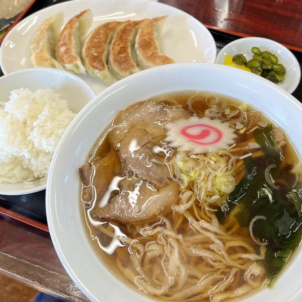 「ら〜めんセット」@青竹手打ち佐野らーめん たけざわの写真