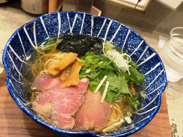 「熟成塩ラーメン」@ラーメンクワトロの写真