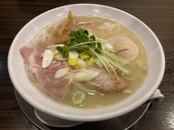 「味玉濃厚鶏（塩）」@ら〜めん剣豪の写真