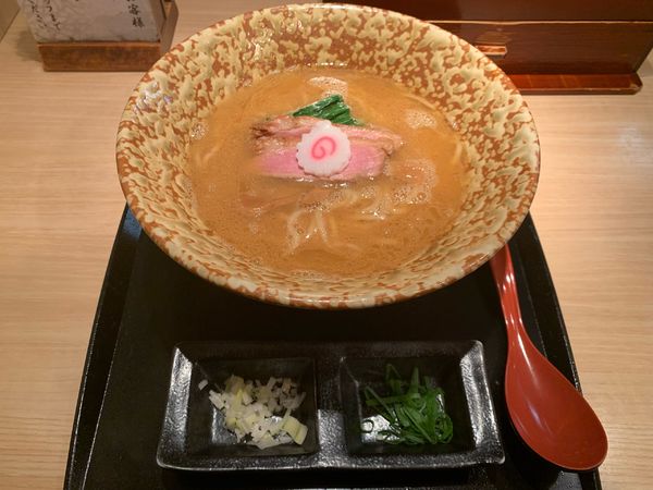 「鴨白湯そば」@銀座 鴨そば 九代目 けいすけの写真