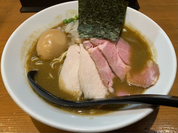 「伊勢海老豚骨特製中華蕎麦」@亀戸煮干中華蕎麦 つきひの写真