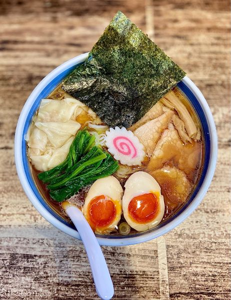 「特ワンタン麺」@手打ち中華 こころの写真