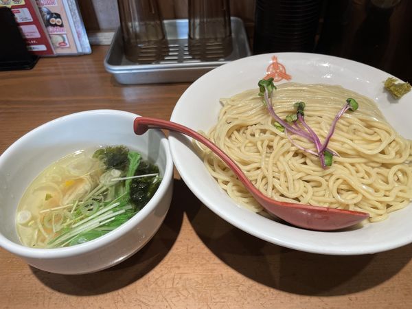 「鯛出汁塩つけ麺」@つけ麺専門店 三田製麺所 桜木町駅前店の写真
