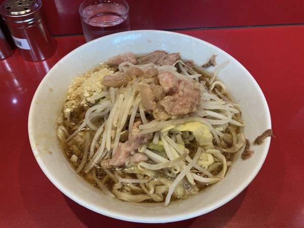 「ミニラーメン」@ラーメン二郎 西台駅前店の写真