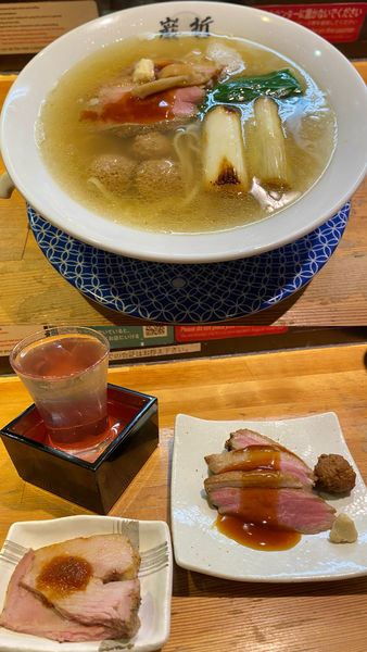 「[年末限定] 塩鴨なんば (鴨増し) ¥2500」@ラーメン 巌哲の写真