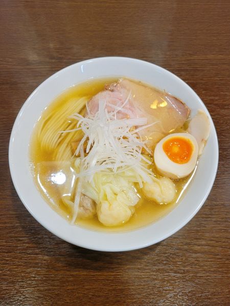 「【限定】アゴ煮干しそば」@中華そばイデタの写真