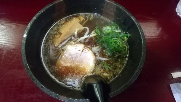 「因幡醤油らーめん700円」@らーめん 因幡の写真