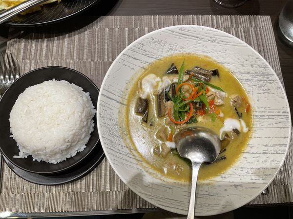 「グリーンカレー」@BENJARONG MACTANの写真