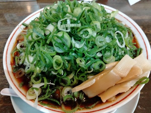 「中華そば+九条ネギ」@中華そば専門店 豊龍の写真