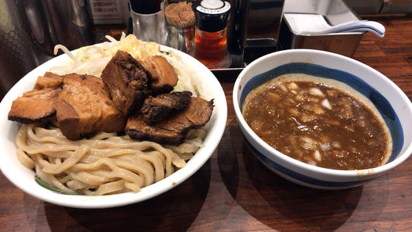 「つけ雷　野菜　並　￥970」@雷 北松戸本店の写真