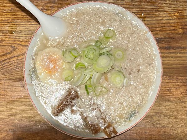 「環七背脂チャッチャラーメン(背脂増し)」@渡なべの写真