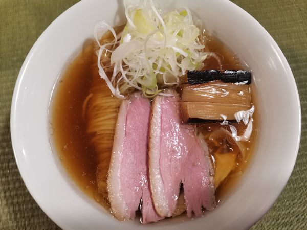 「鴨らーめん」@らーめん 鴨&葱の写真