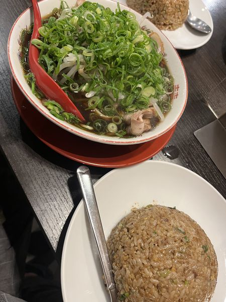 「中華そば並＋チャーハン並」@新福菜館 秋葉原店の写真