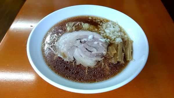 「ラーメン（６００円）」@タンポポの写真